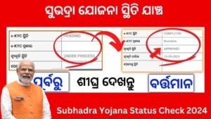 Subhadra Yojana Status Check 2024: जानें कैसे चेक करें अपना स्टेटस अपने मोबाइल से