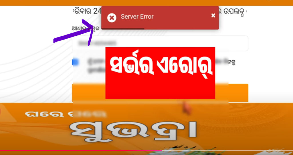 [www subhadra yojana odisha gov in ] How To Check Subhadra Yojana Status Online in mobile | Subhadra Yojana Status Check Server Error